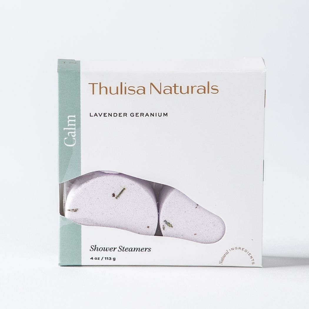 'Chillax' Lavender and Geranium Shower Steamers 4-Pack - MindfulGoods