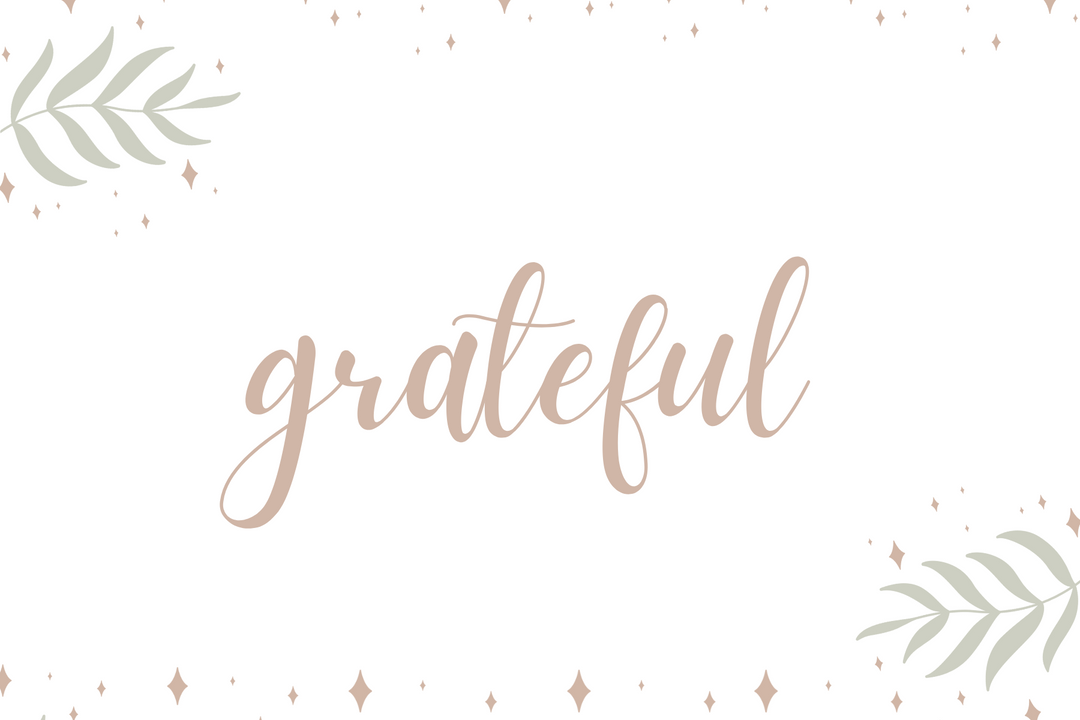 Grateful Card
