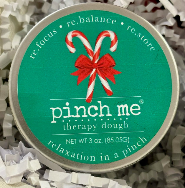 Holiday Pinch Me Therapy Dough Gift Bag - Candy Cane