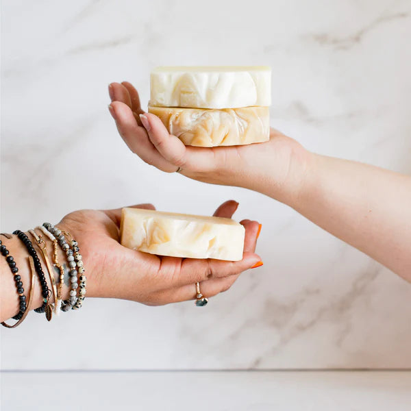 Whispering Willow Organic Bar Soap - Lavender or Eucalyptus Mint