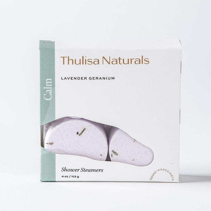 'Chillax' Lavender and Geranium Shower Steamers 4-Pack - MindfulGoods