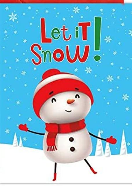 Let it Snow Card - MindfulGifts