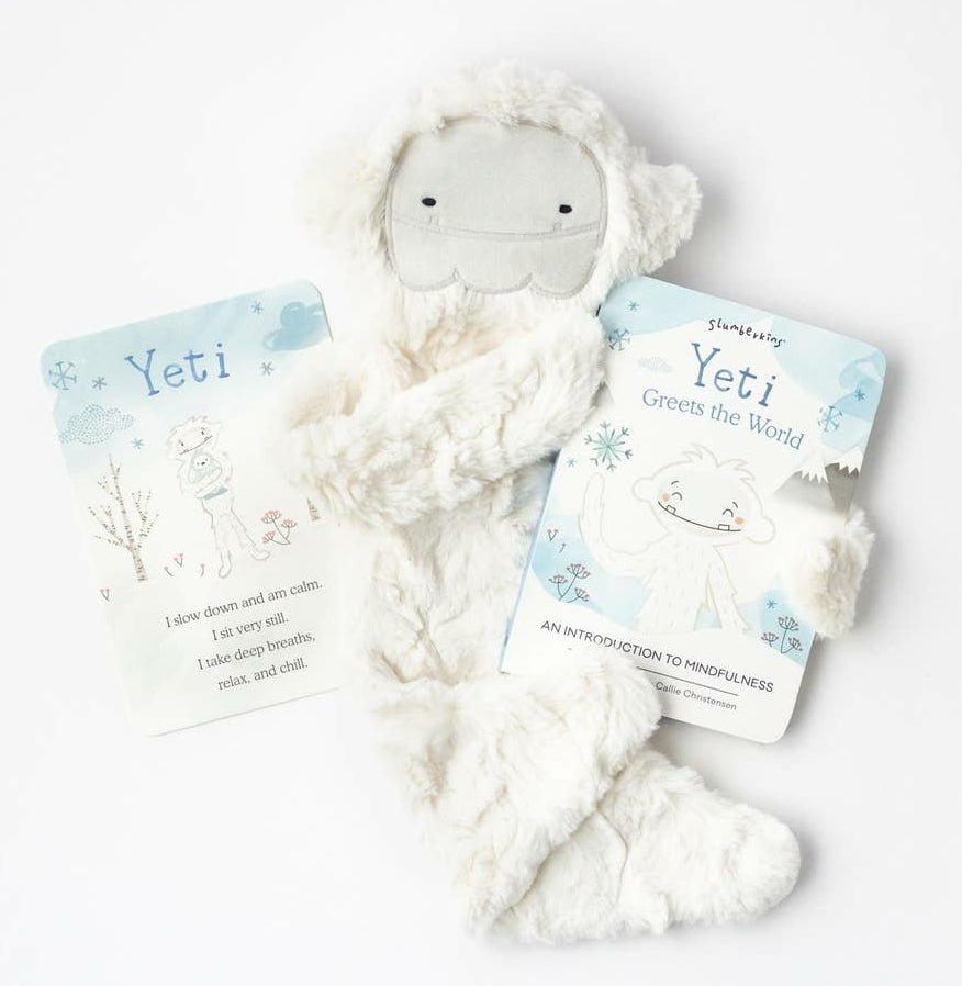 Slumberkins Alpine Yeti Snuggler - Mindfulness - MindfulGifts