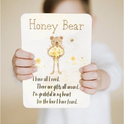 Slumberkins Honey Bear - Gratitude - MindfulGifts